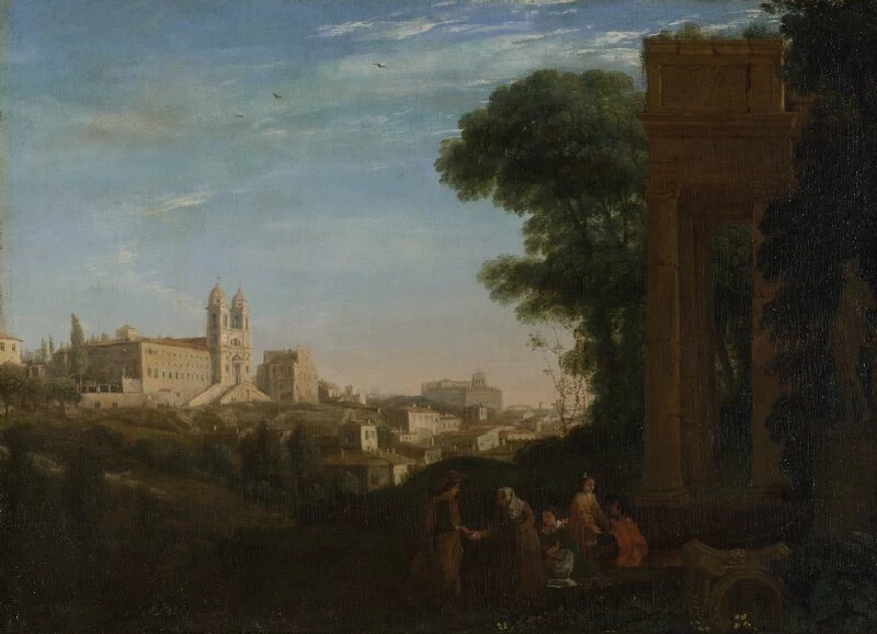 Veduta romana - National Gallery, Londra